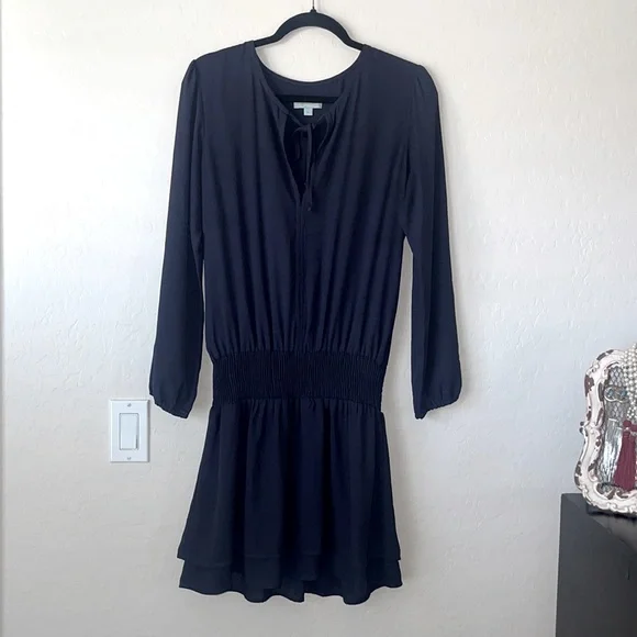 veronica m drop waist dress Black Short Sleeve Drop Waist Maxi Dress-FINAL SALE – Veronica M ® main image 1